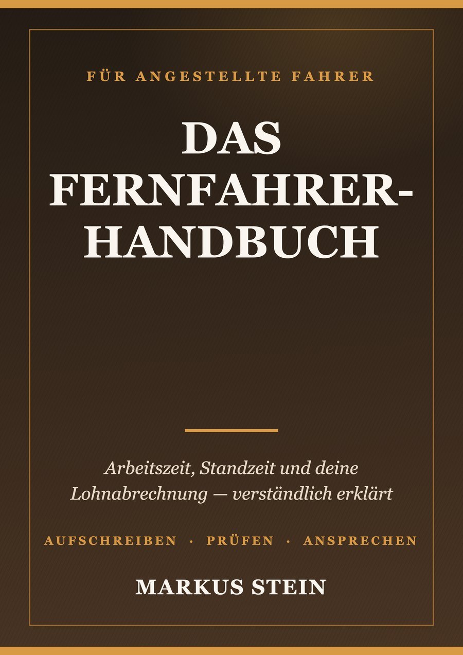 Das Fernfahrer-Handbuch, der Umschlag